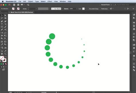 How To Use The Blend Tool in Adobe Illustrator CC