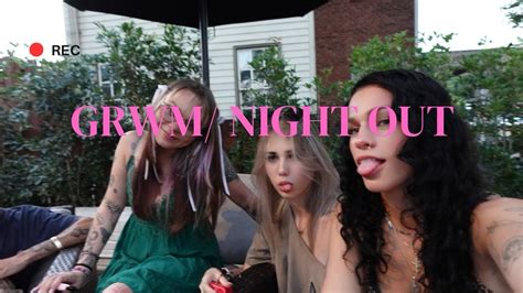 Grwm Night Out With Friends Youtube