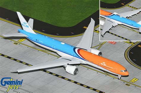 Gemini Jets Klm B777 300er New Orange Pride Livery Flaps Down Ph Bva Gjklm2268f 1 400