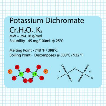 Potassium Dichromate Lewis Structure