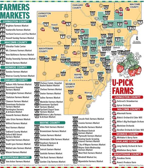 Map Of Southeast Michigan Counties