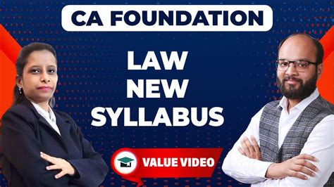 CA Foundation Law New Syllabus June 24 Law New Syllabus Complete