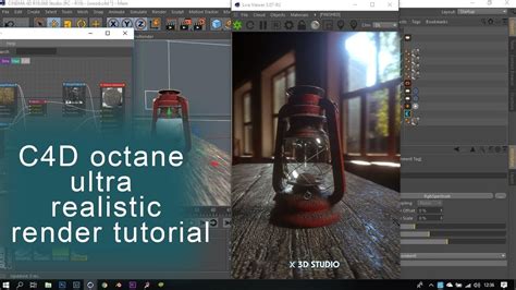 C4d Octane Render Tutoral Cinema 4d Tutorial Octane Cinema 4d