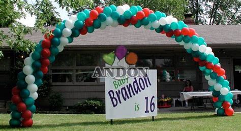 Pin By Andon Balloons Signs On Arches Balloon Arch Balloons Latex