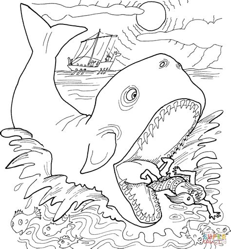 Jonah And Nineveh Coloring Pages Coloring Pages