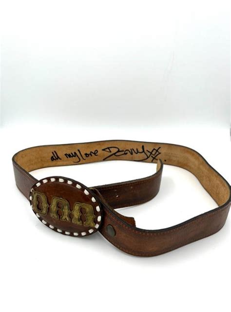 Danny Mcnamara Embrace Signed And Worn Belt Powered By Givergy