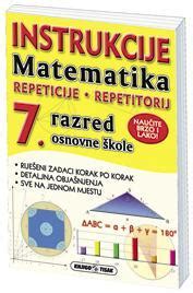 Instrukcije Repeticije Repetitorij Matematika Za 7 Razred Osnovne