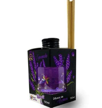 Difusor Caixinha Black Lavanda Ml Tropical Aromas Tropical Aromas