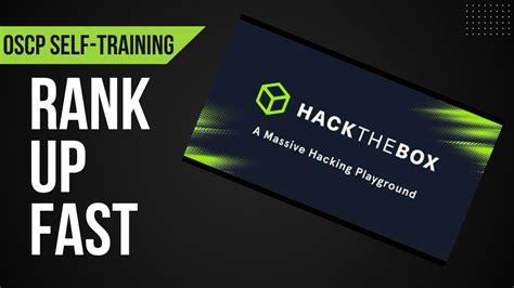 OSCP Prep Ranking Up FAST On HackTheBox YouTube