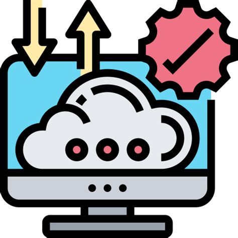 Cloud Computing Free Networking Icons