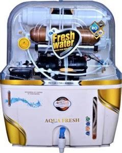 Aqua Fresh DT Swift GOLD COPPER MINERAL Ro Uv Tds 15 L 15 L RO UV