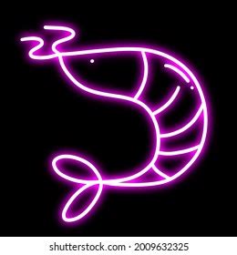 652 Shrimp Neon Images Stock Photos Vectors Shutterstock