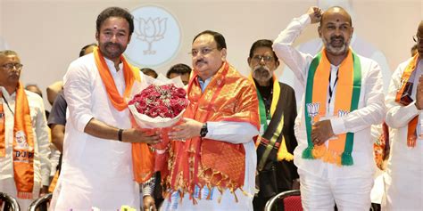 Bjp Chalks Out Strategy For Telangana Assembly Polls Nadda Says Party