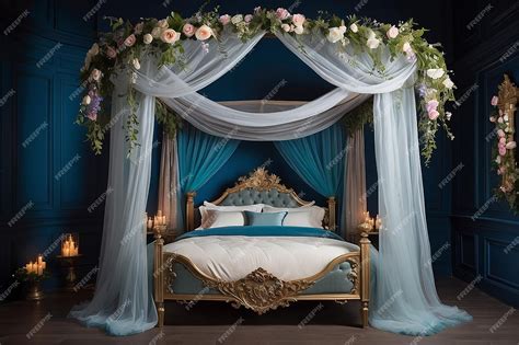 Premium Photo Midsummer Nights Dream Canopy Bed