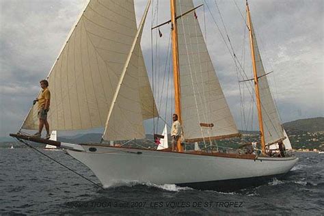 L Francis Herreshoff Classic Cruising Sailing Yacht Yachting