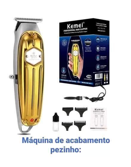 M Quina Kemei Km De Acabamento Pezinho Bivolt V Aparador