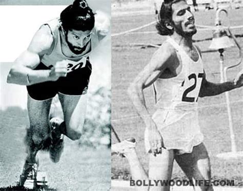 Farhan Akhtar in the first look of 'Bhaag Milkha Bhaag' - Bollywood ...