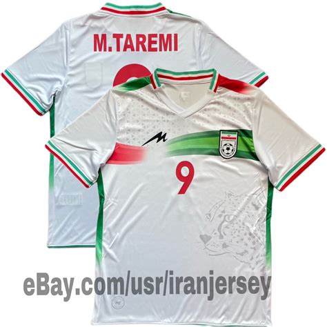 Iran Home Jersey Mehdi Taremi World Cup Qualifiers Slim Fit