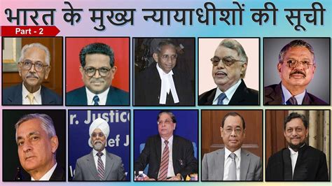 List Of Chief Justice Of India Their Judgements 1937 2020 UPSC