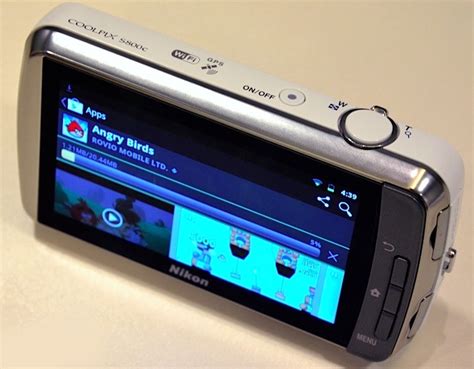 Nikons First Android Camera Coolpix S800c Review Price