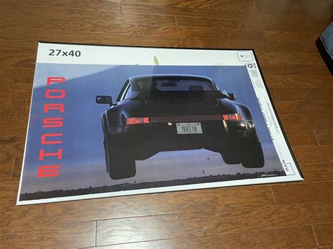 Flying Porsche Custom Poster Martin X Seinfeld W