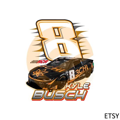 Kyle Busch Rcr Nascar Png Sublimation Designs Inspire Uplift