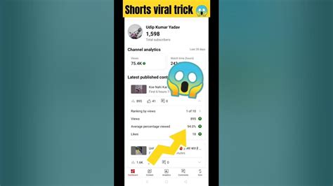 How To Viral Shorts On Youtube😱 Shorts Viral Tips And Tricks 😱🥵