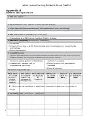 JH PICO Development Tool Week 2 Docx Johns Hopkins Nursing Evidence