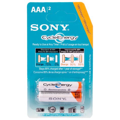 خرید باتری Sony CycleEnergy NiMH AAA 1550mAh تکنوسان