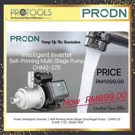 Prodn Intelligent Inverter Self Priming Multi Stage Centrifugal Pump