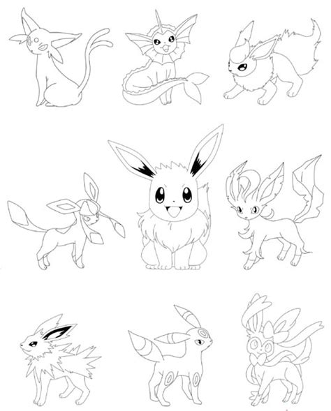 Baby Pokemon Coloring Pages - Coloring Nation