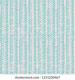 Multicolor Chevron Hand Drawn Seamless Pattern Stock Vector Royalty