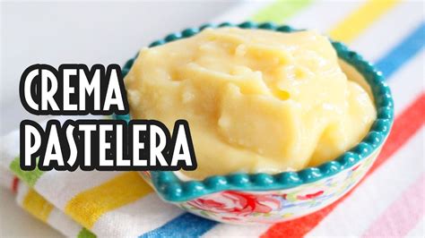 Crema Pastelera casera Receta Super fácil y sin grumos YouTube