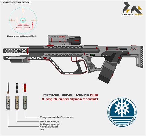 LMR-05 Sci-Fi heavy assault rifle concept : r/conceptart