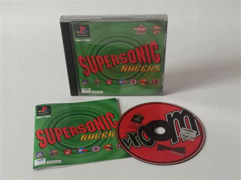 SUPERSONIC RACERS psx ps1 bcm od 1zł UNIKAT 12957119663 oficjalne