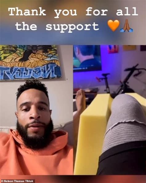 The Challenge Star Nelson Thomas Undergoes Amputation Of Right Foot One