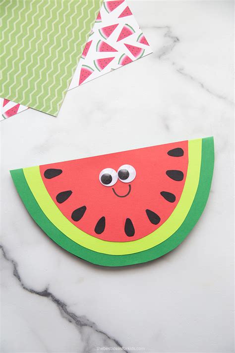 Watermelon Craft - The Best Ideas for Kids