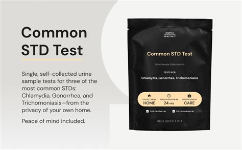 Simple Healthkit At Home Std Test For Chlamydia Gonorrhea