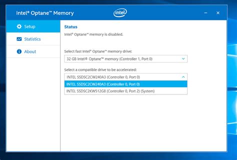 Secondary/Data Drive Acceleration with Intel® Optane™ Memory