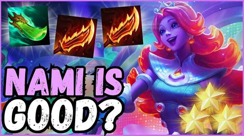 If You Hit A Nami Will She Carry The Game Tft Set Youtube