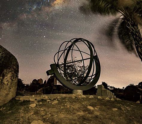 Esfera Armilar Museu Aberto De Astronomia