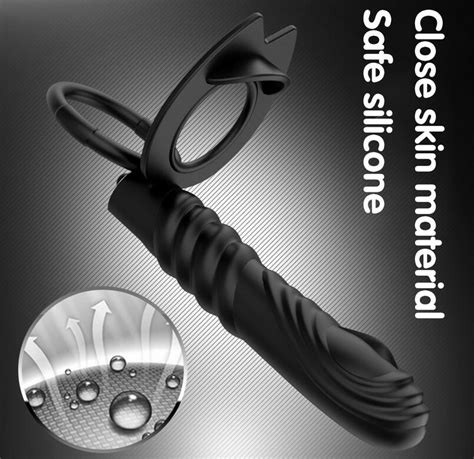 Couple Vibrating Cock Ring Waterproof Penis Vibrator For Men Sex Toy Clit Orgasm EBay