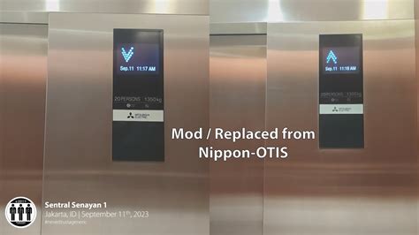 Retake X Mitsubishi Traction Lifts Elevators Sentral Senayan