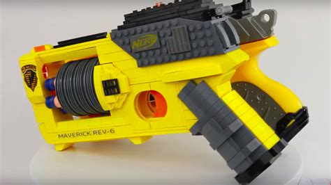 Someone Made a Fully Functioning NERF Gun Out of LEGO Pieces — GeekTyrant