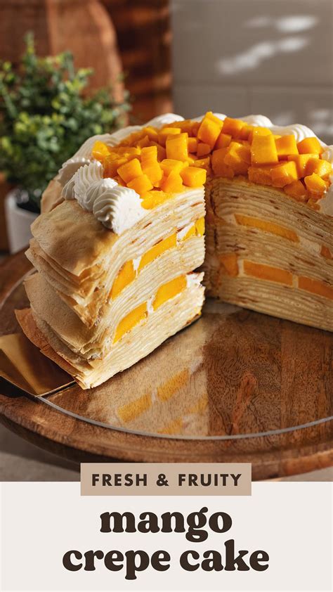 Mango Crepe Cake Teak And Thyme