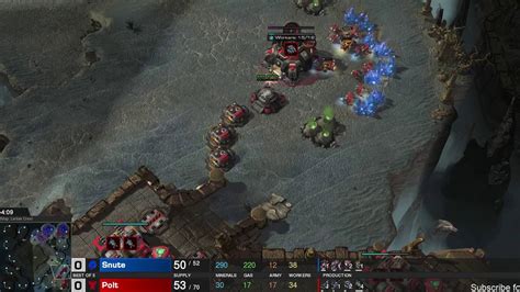 StarCraft 2 Snute Vs Polt ZvT Game 1 SC2 LotV Tournament Mp4 YouTube