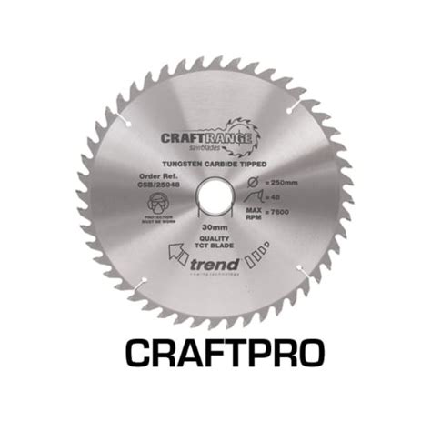 Trend CSB 30072 Craft Pro Saw Blade 300MM X 72T X 30MM Accessories