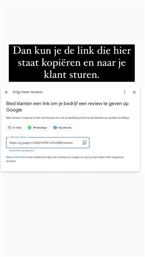 how to get link for google review