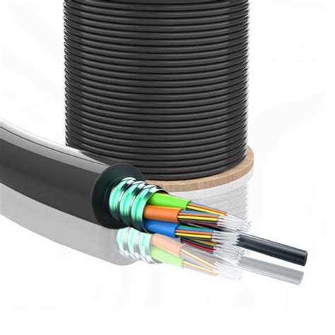 Gyfty Outdoor Fiber Optics Cables Single Mode Core Direct Buried