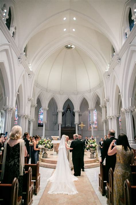 A Classic Formal Wedding At St Thomas Of Villanova Church In